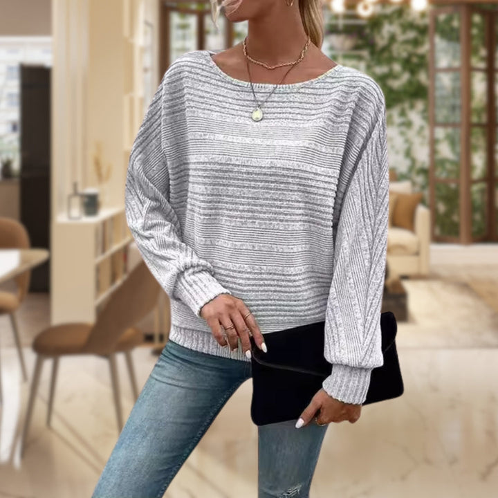 Mariah | Strukturierter Pullover für Damen