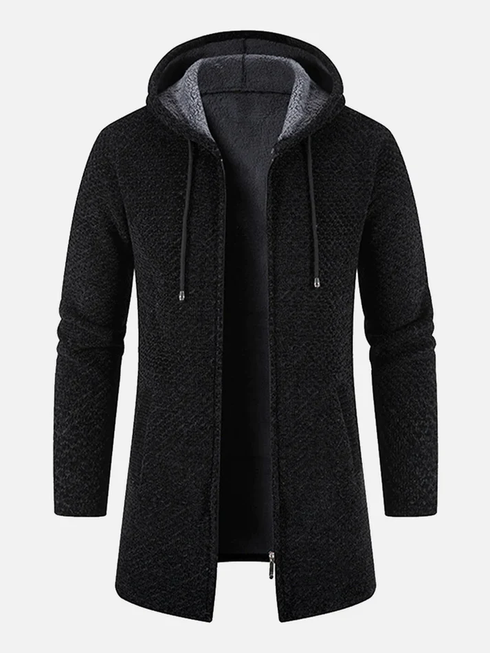 Jack | Lange Jacke mit Fleece gefüttert