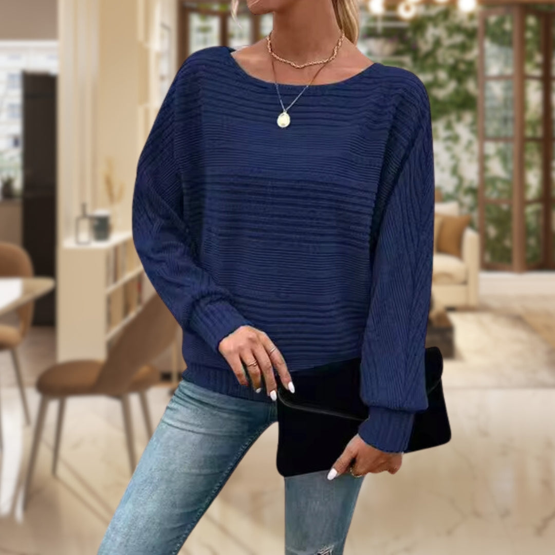 Mariah | Strukturierter Pullover für Damen