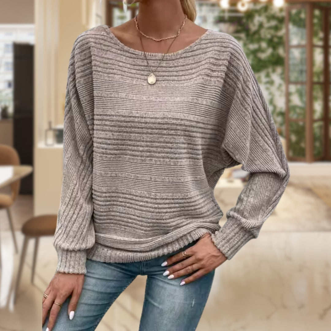 Mariah | Strukturierter Pullover für Damen