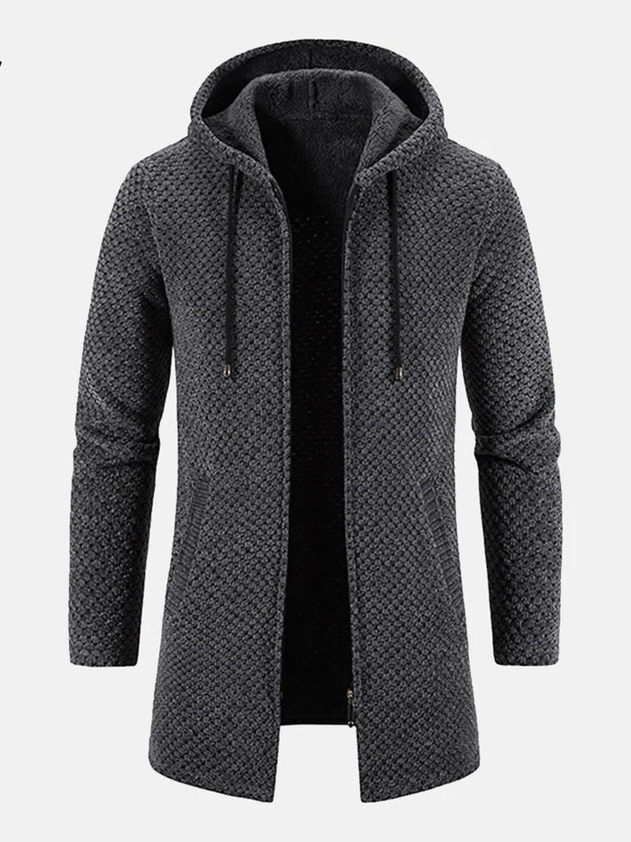 Jack | Lange Jacke mit Fleece gefüttert