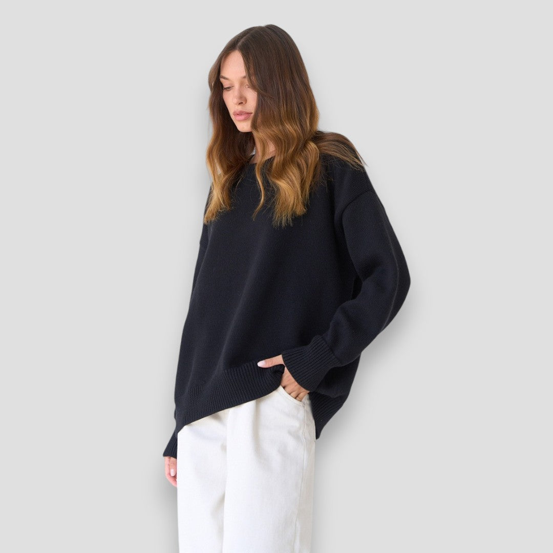 Lydia┃Übergroßer Pullover