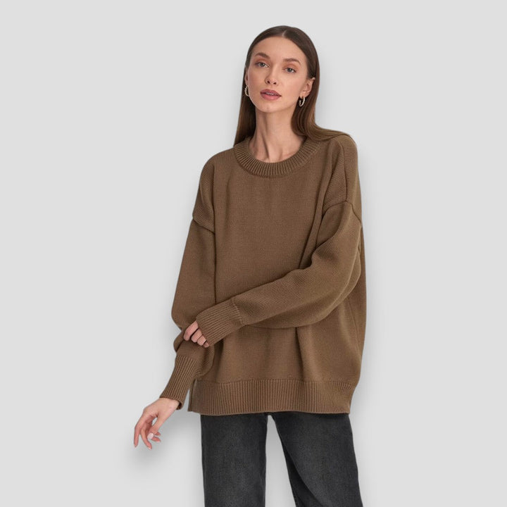 Lydia┃Übergroßer Pullover