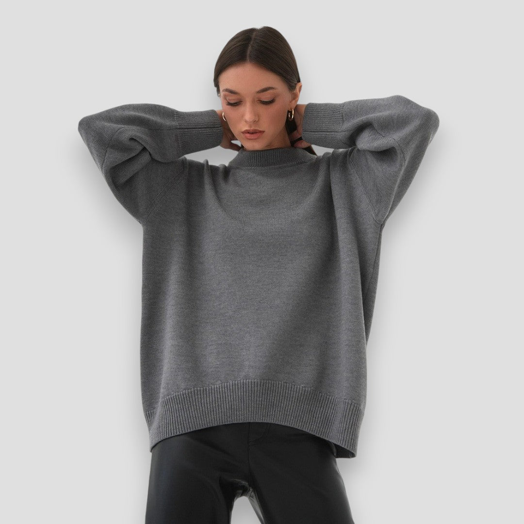 Lydia┃Übergroßer Pullover