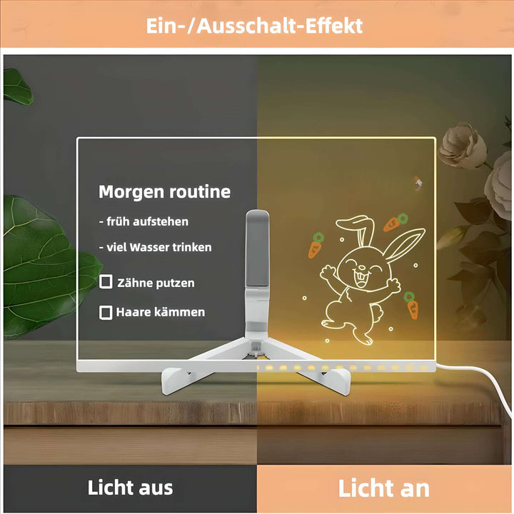 Stuart LED-Zeichentafel (inklusive 7 Leuchtstifte)