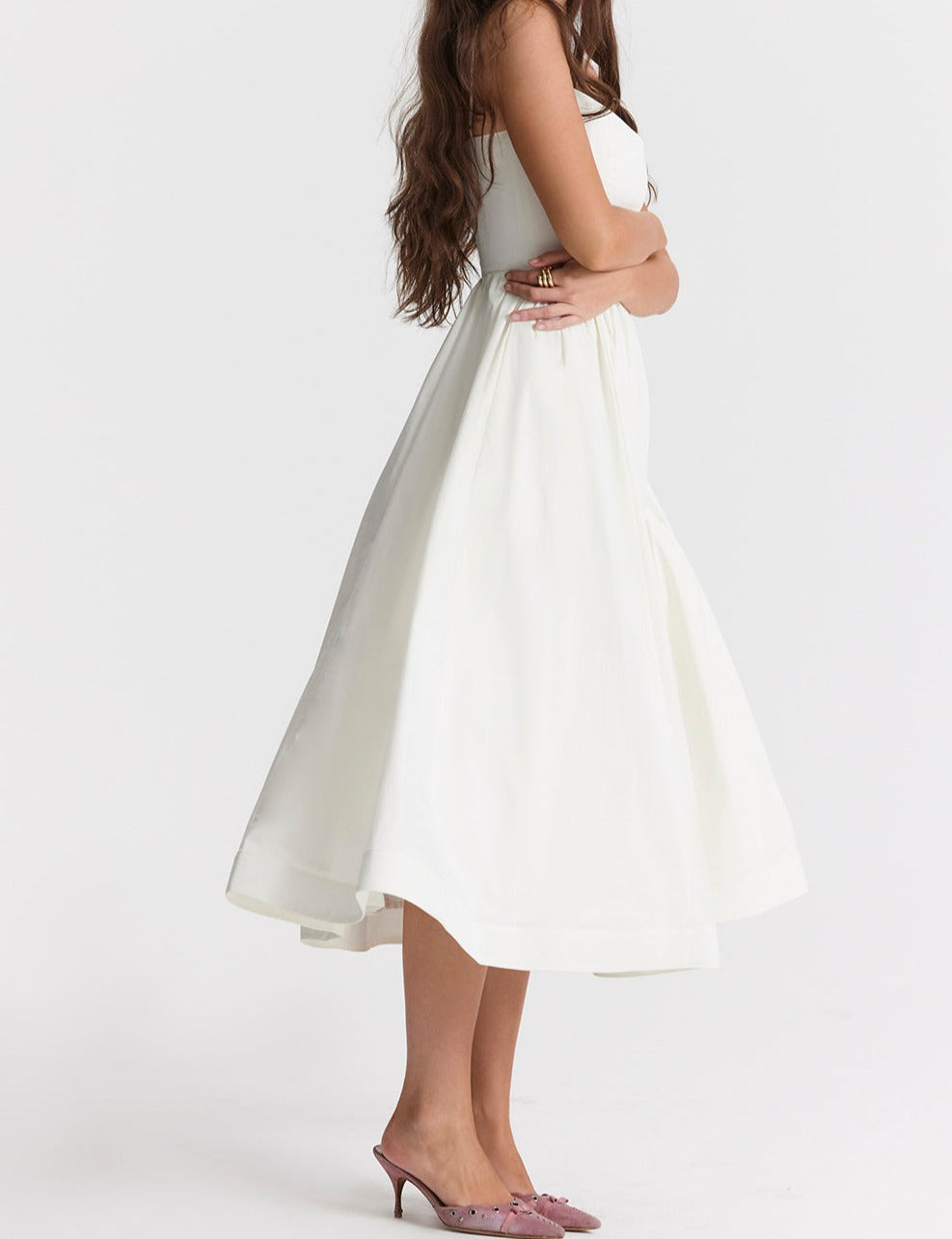 Jharna | Damen Elegantes Kleid