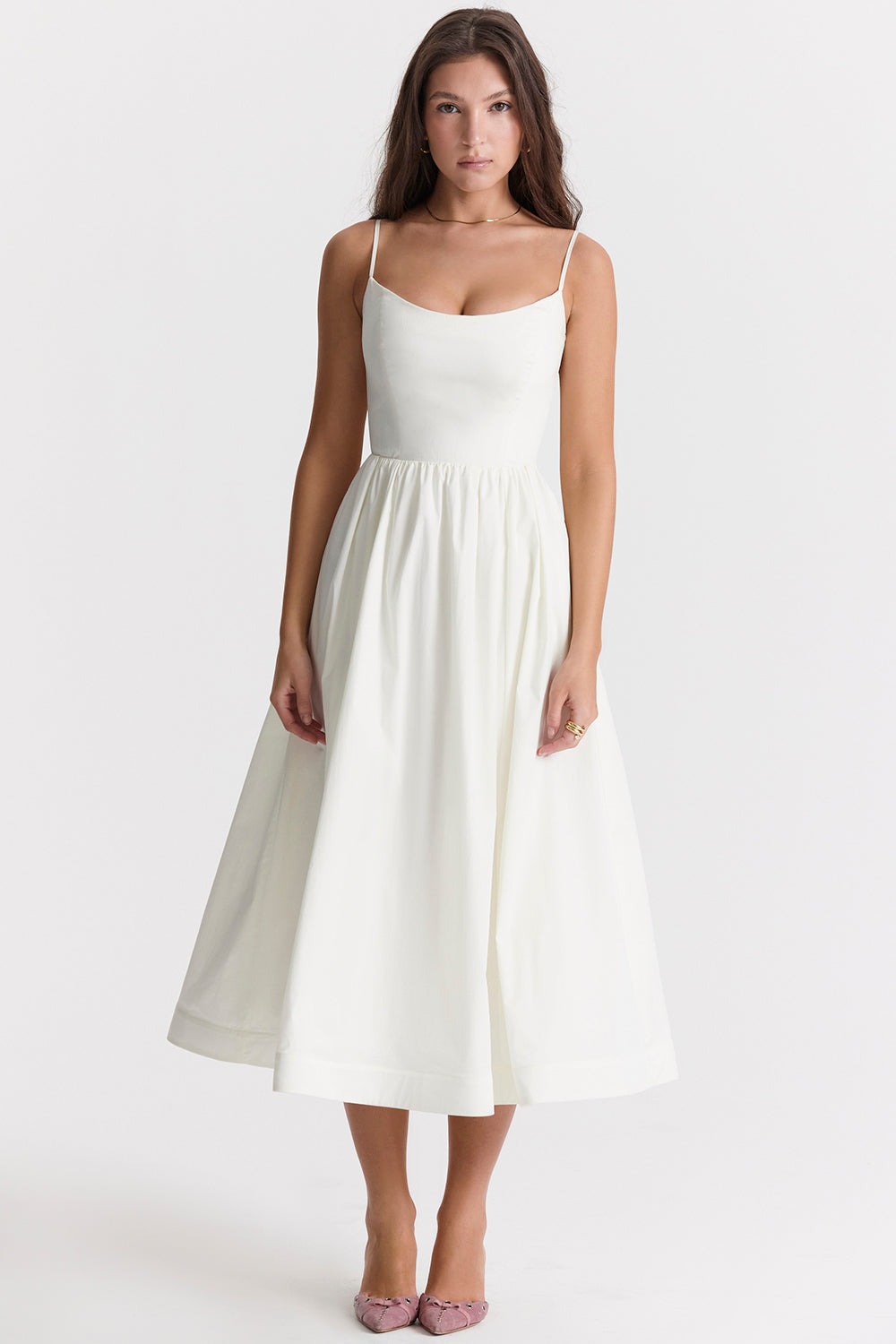 Jharna | Damen Elegantes Kleid