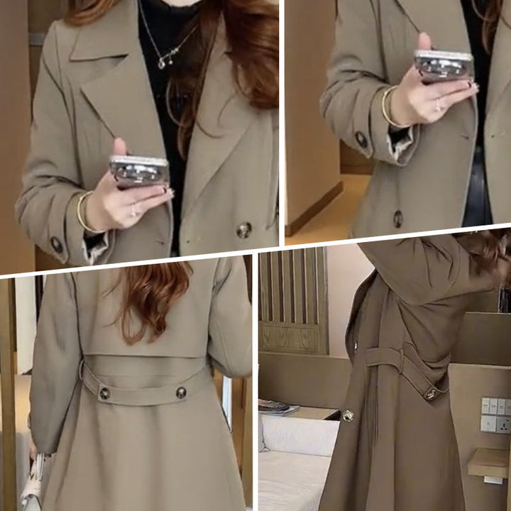 Daphne™ | Luxuriöser Trenchcoat aus Wolle