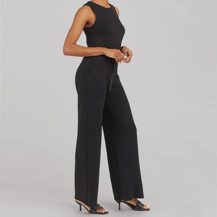 Desiree - Ärmelloser fester Jumpsuit