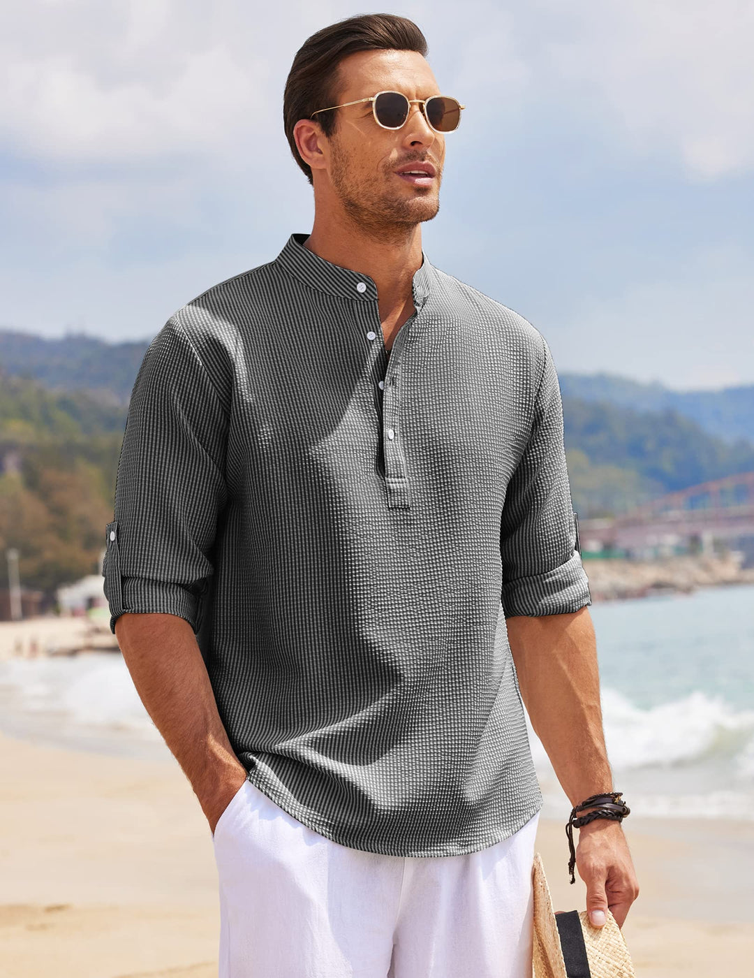 Achi™ Das Ultra Comfort Casual Langarmshirt