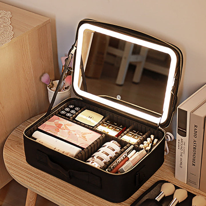 GlamLuxe™ 2.0 - Reise Make Up Tasche